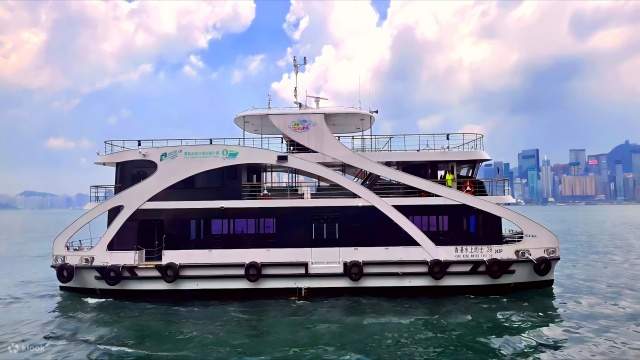 ทัวร์ชมวิวอ่าววิคตอเรียโดยเรือแท็กซี่น้ำของฮ่องกง