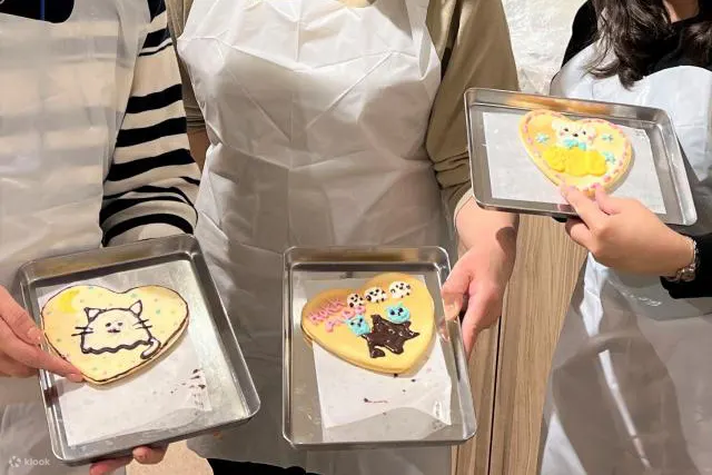 DIY白色恋人饼干