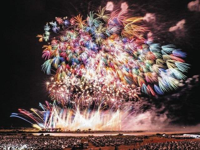 Tone River Musical Fireworks Show Fireworks Festival Day Tour (Depart ...