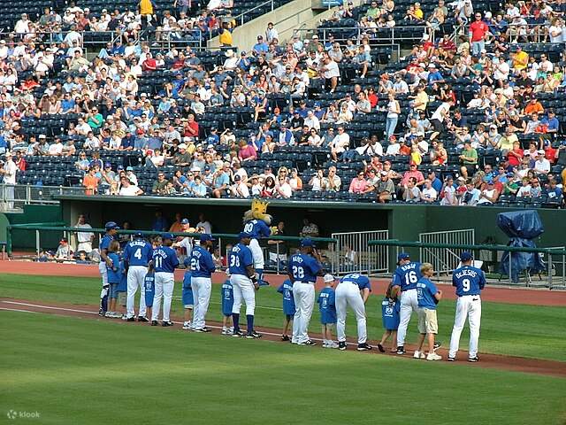 Match de baseball des Royals de Kansas City au Kauffman Stadium