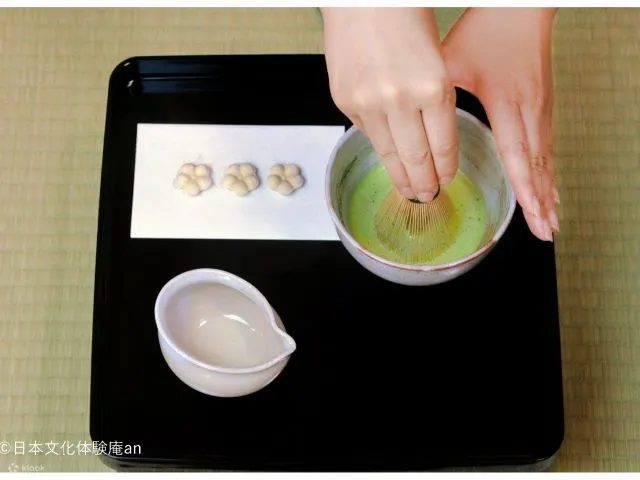 您可以随意享用抹茶。