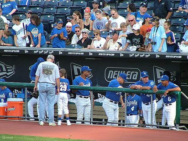 Match de baseball des Royals de Kansas City au Kauffman Stadium