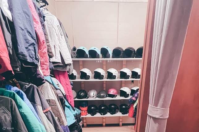 papan salju di salju