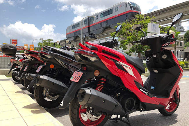 冲绳那霸租机车