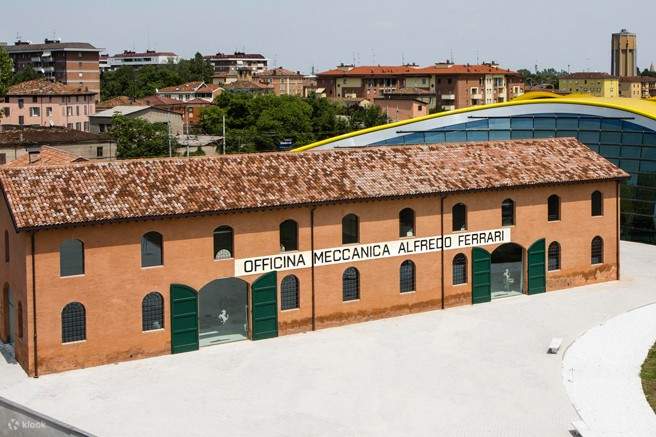 Enzo Ferrari Museum building