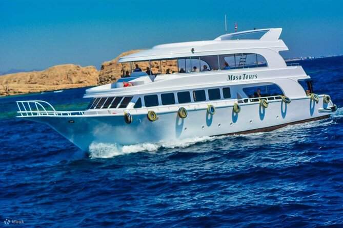 ラスモハメド島・ホワイト島 シュノーケリング・ダイビング体験（シャルムエルシェイク / VIPボート利用）