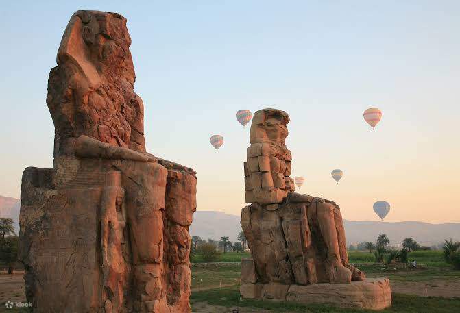 Cuentos en Globo Aerostático en Luxor