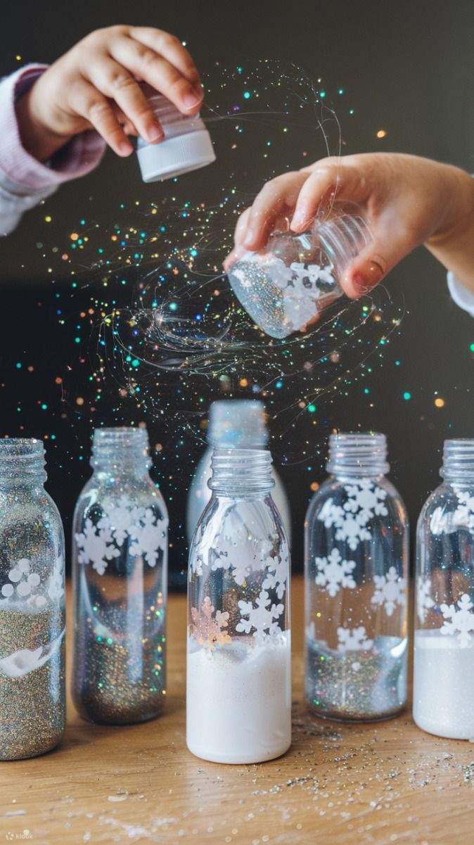 Atelier d'art de Noël de l'espace pour enfants