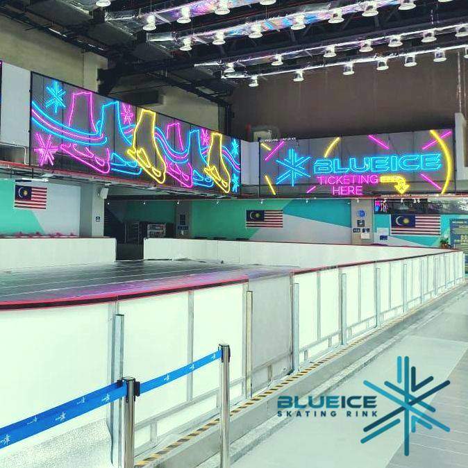 Ice Skating Experience with Blue Ice Skating Rink in Kuala Lumpur