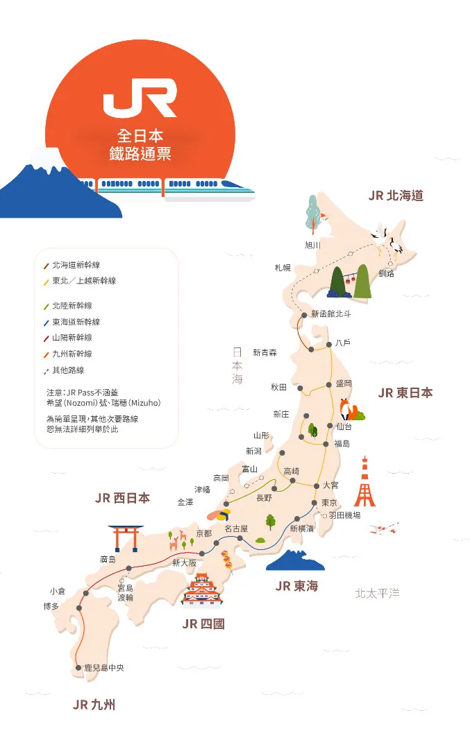 Jr Pass 全日本鐵路通票 7 14 21日 Klook客路台灣 Jr Pass 全日本鐵路通票 7 14 21日 Klook客路台灣