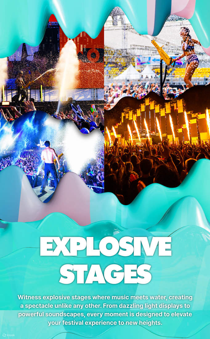 2024 WATERBOMB JEJU Water Music Festival Ticket Klook India