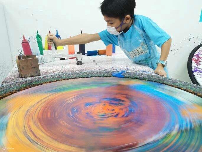 Spin Paint House  Innovative Art Jamming With Spin Art Tables – BYKidO