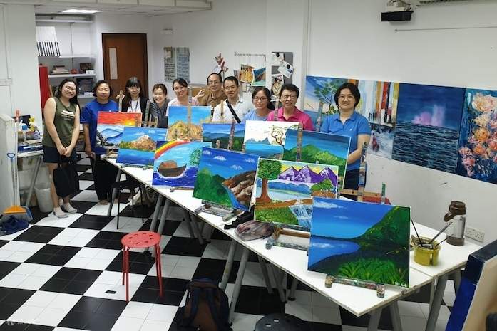 El mejor art jamming de Singapur