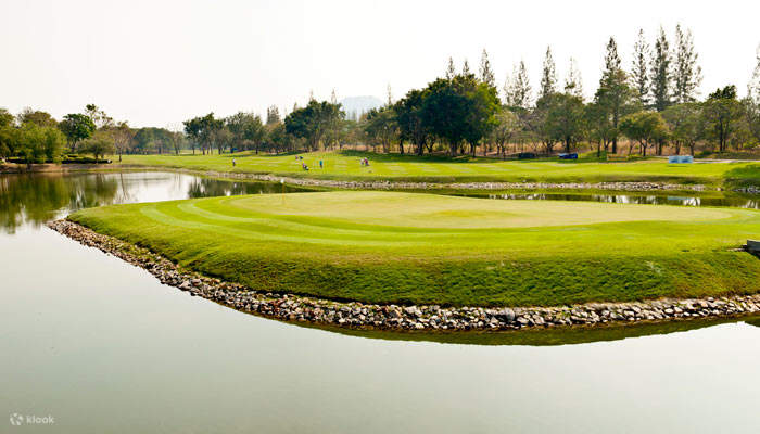 Impresionante vista al campo de golf