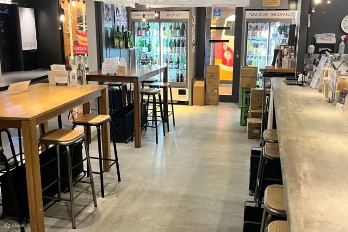 在涩谷品尝清酒并无限畅饮