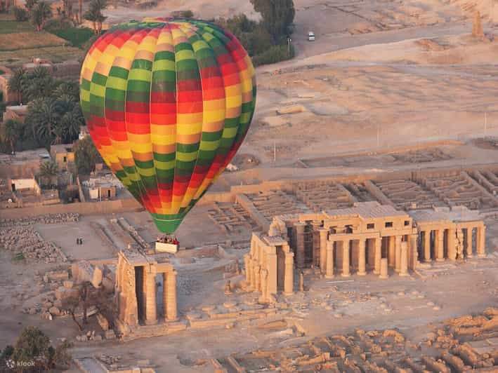 Luxor: Menaiki Belon Udara Panas di atas Peninggalan Luxor dengan Pemindahan Hotel