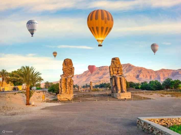 Luxor: Menaiki Belon Udara Panas di atas Peninggalan Luxor dengan Pemindahan Hotel
