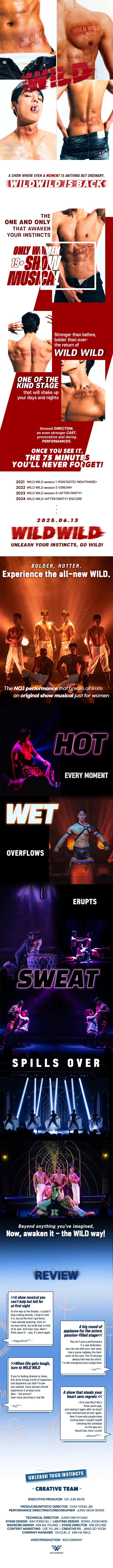 Wild Wild After Party Musical Seoul Ticket