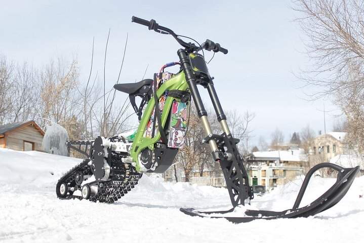 スノーモービル／スノーバイク用 ウエア 電動スノーバイク スノーモービル SIN EV 座り乗りモデル / 立ち