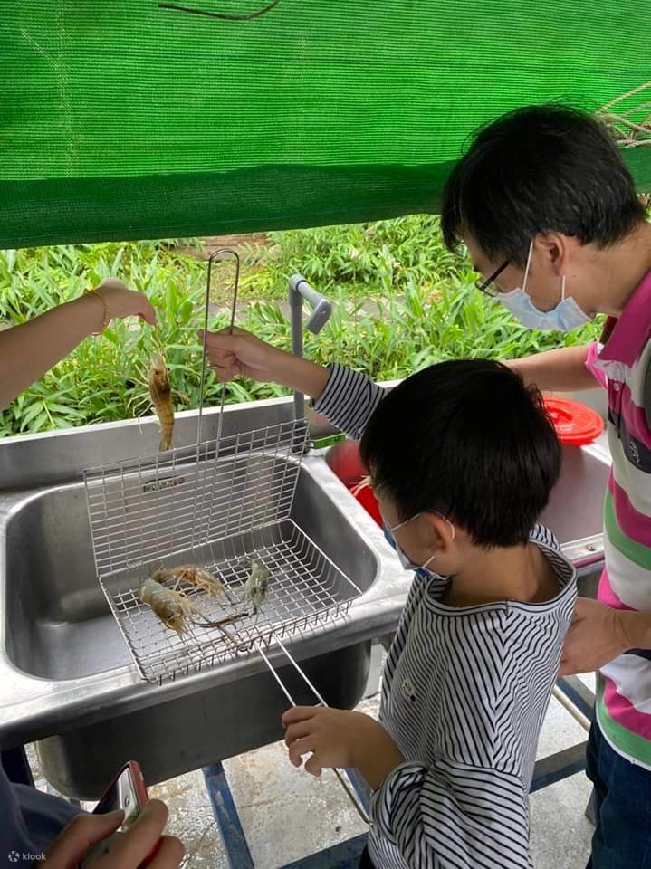 Esperienza di pesca di gamberi e pesca