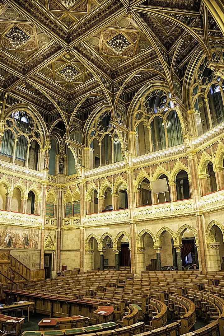 Hungarian Parliament Building, Grand Staircase | Budapest, Hungary |  imaginoso