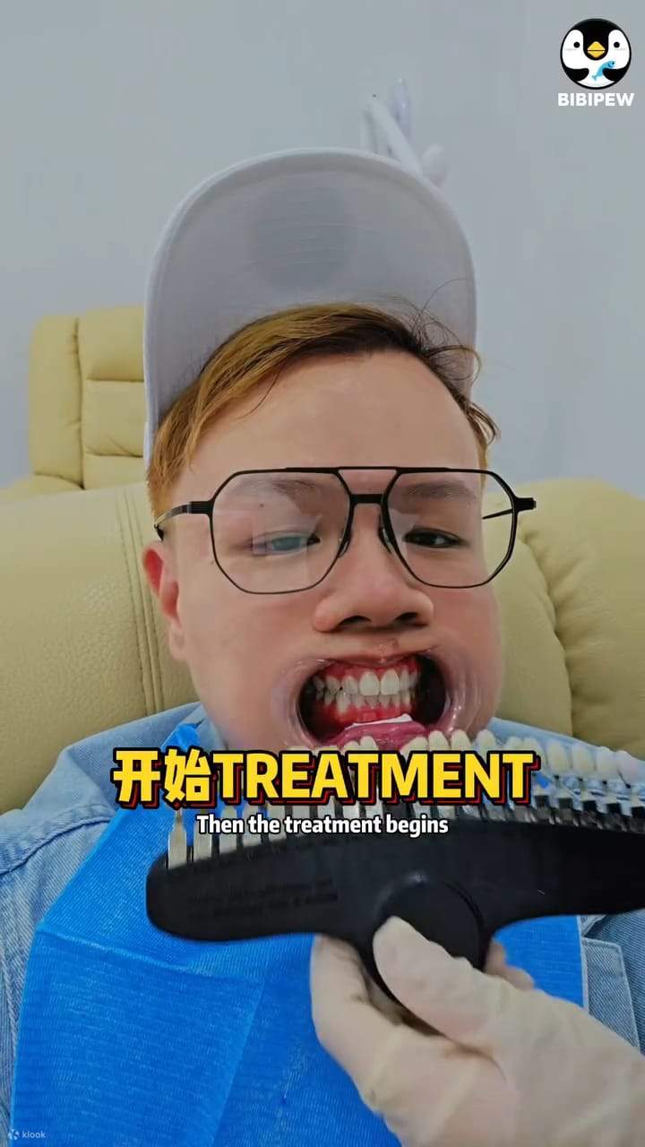 Die Behandlung beginnt: Entspannen Sie sich und lassen Sie uns die Magie wirken.