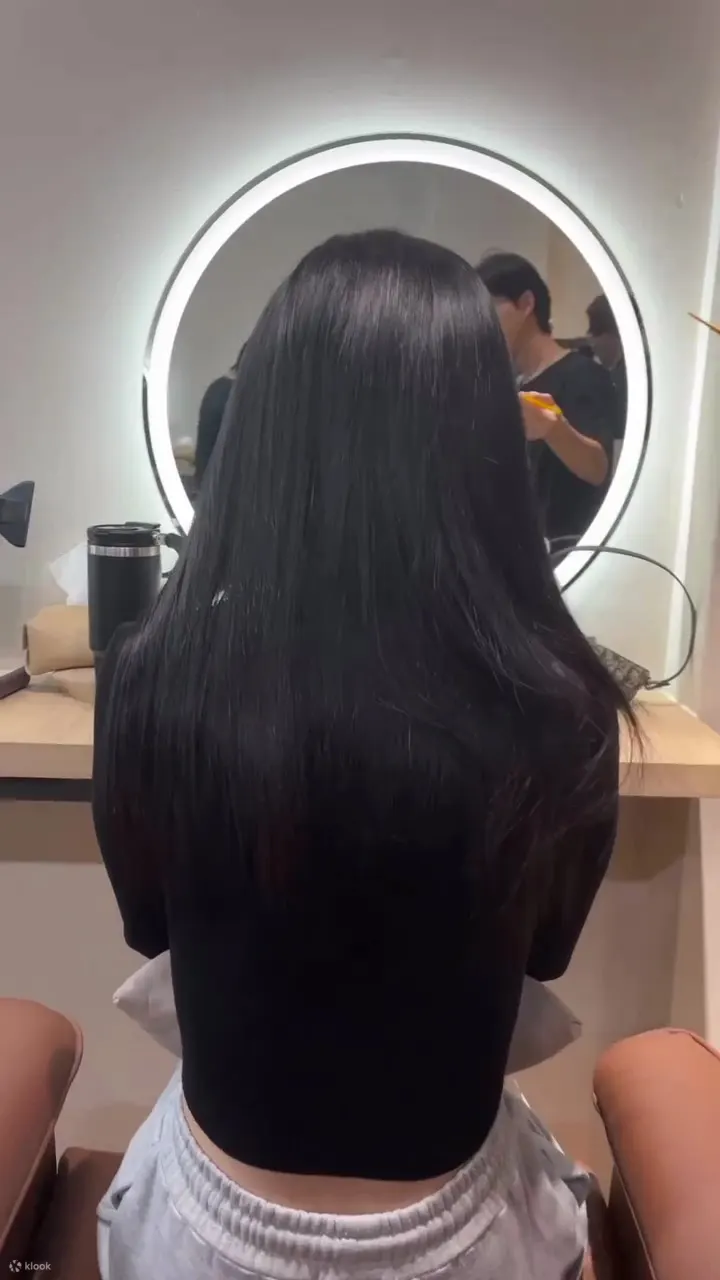 后面的头发