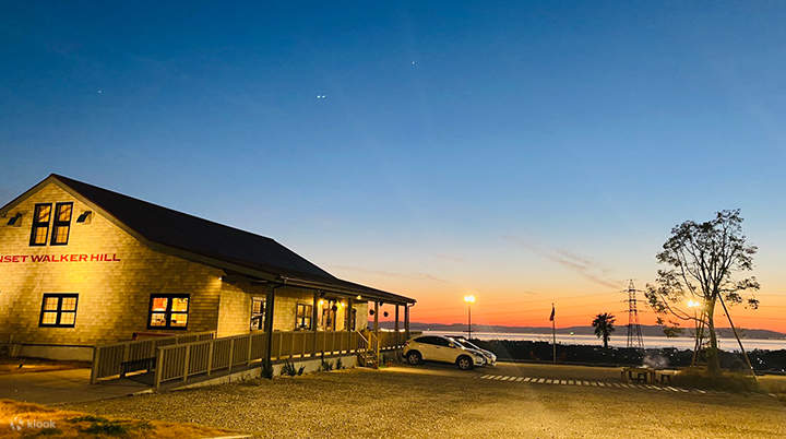 레스토랑의 외관과 경치