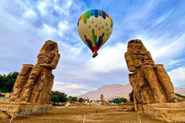 Penerbangan Belon Udara Panas di Luxor dengan Pengambilan