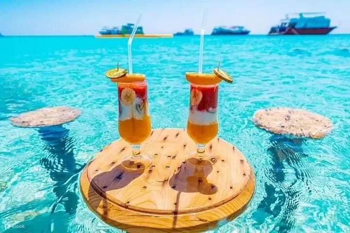 Hurghada: Hula Hula Island Tour – Morning or Sunset Trip