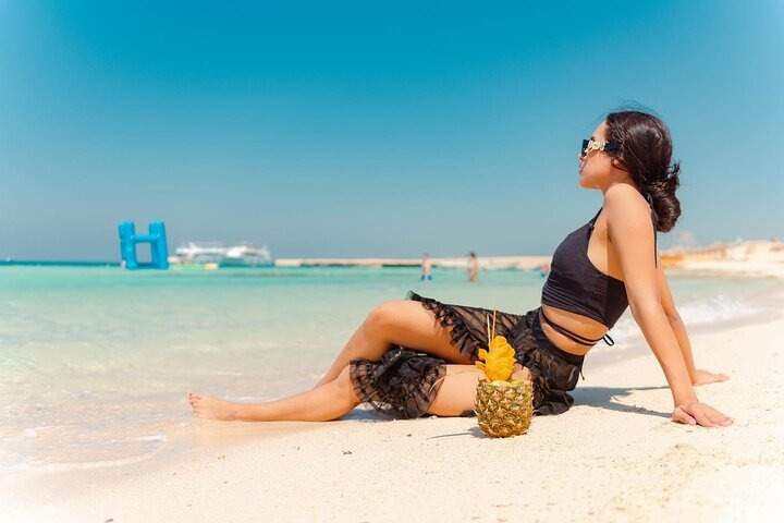 Hurghada: Hula Hula Island Tour – Morning or Sunset Trip