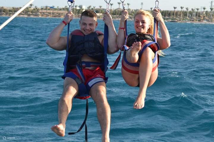 沙姆沙伊赫海洋飞行伞体验