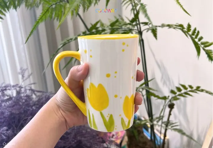 1.5 小时陶器绘画（带柄杯子）