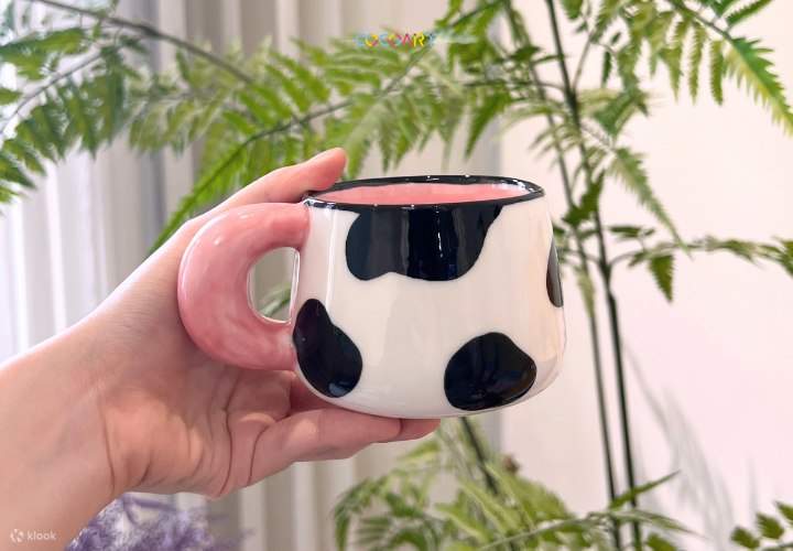 1,5 horas de pintura de cerámica (taza con asa)