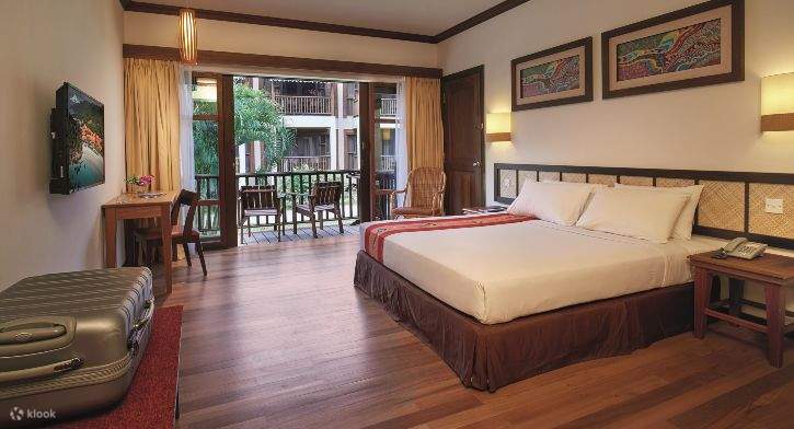 Kamar Deluxe dengan Pemandangan Taman