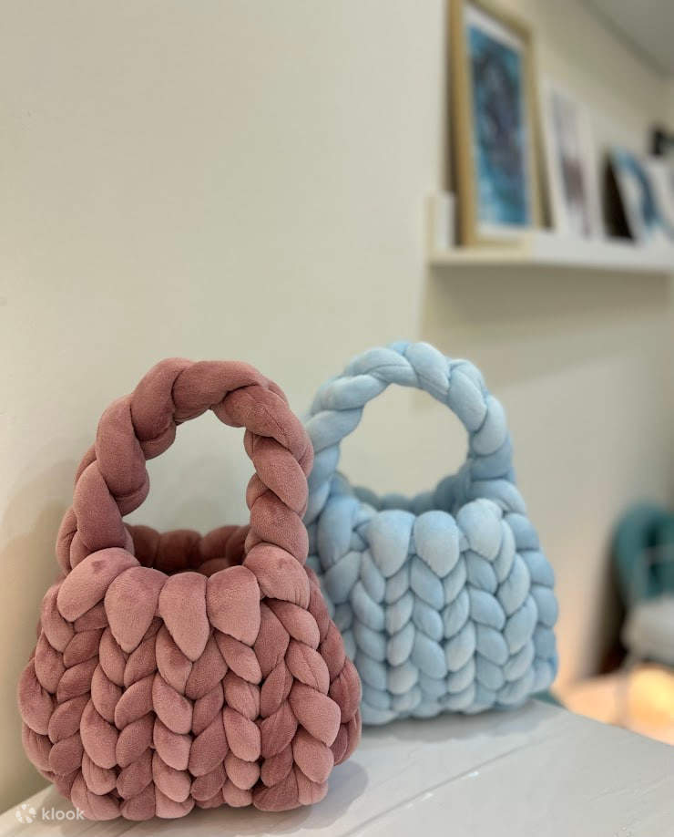 Handknit Velvet Bag Workshop in Singapore Klook India