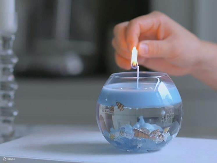 럭키 젬 워터 캔들