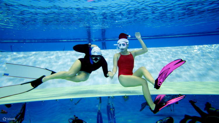 การยืดเส้นและอบอุ่นร่างกายก่อนดำน้ำตัวเปล่า!