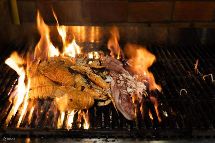 Buffet de fruits de mer au Thale, Akara Hotel Pattaya