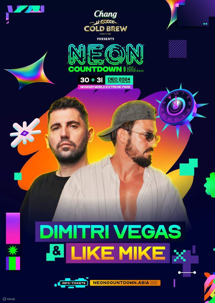 Neon Countdown 2024 - Klook India