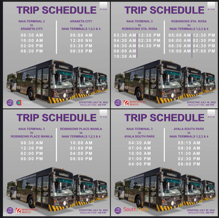 NAIA Premium Bus and PointtoPoint Transfers, Manila, Philippines