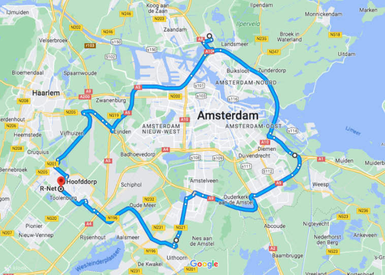 Amsterdam Car Rental with Driver Giethoorn/Zaanse Schans (Windmill