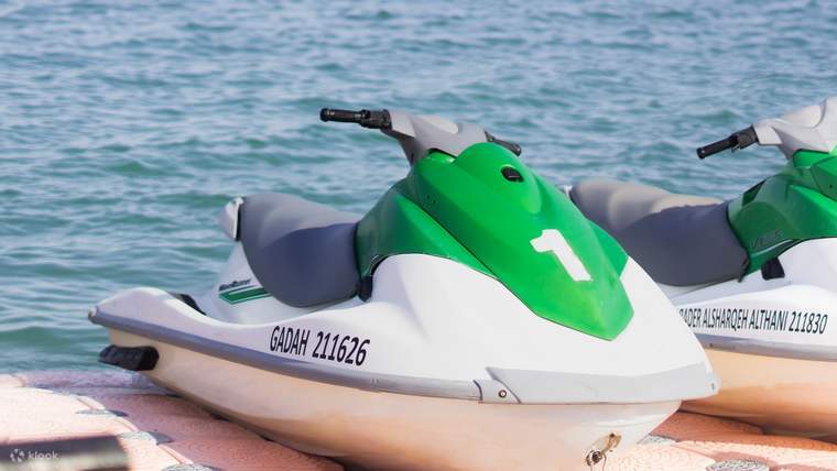 Expérience de jet ski Terre & Espace au Braira resort