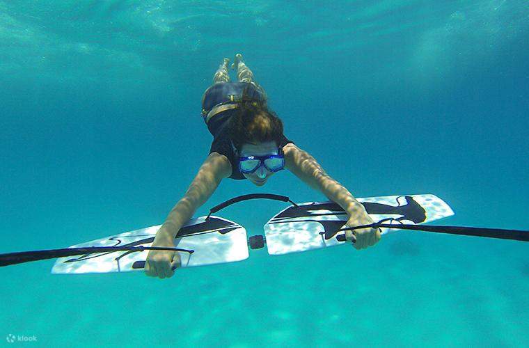 水上スキー＆サブウィング体験（専用送迎付き）－フルガダ