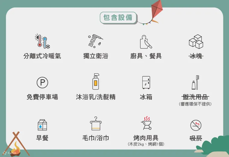 宜兰露营｜田野森农场｜一泊二食豪华露营体验｜独立包区