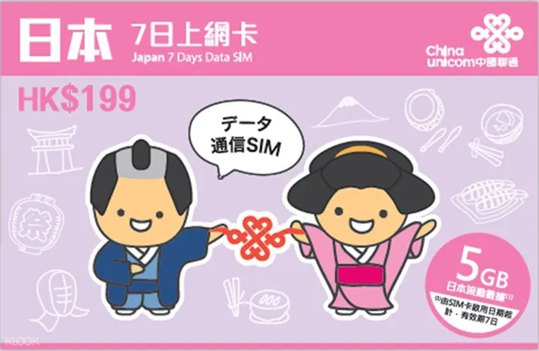 日本4G上網卡
