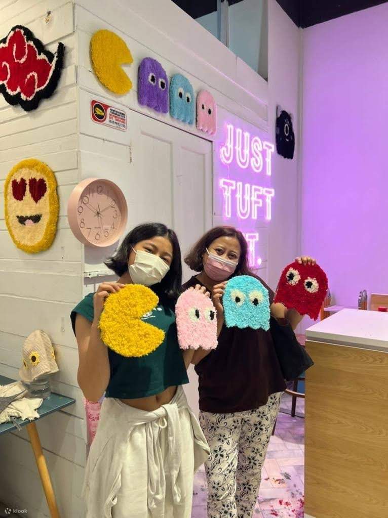 Expérience de touffetage avec Good Times DIY Tufting à Kuala Lumpur Expérience de touffetage avec Good Times DIY Tufting à Kuala Lumpur
