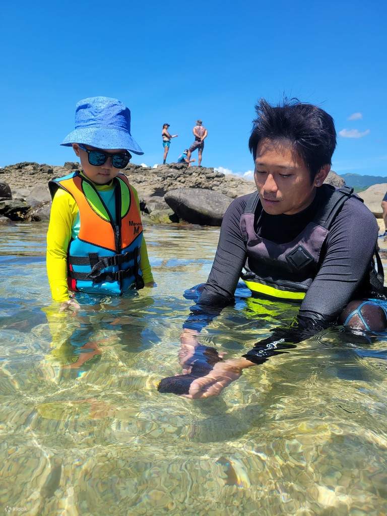 New Taipei Gongliao: Pulau Jin-Gin Au-Ti - Sea Island Boat Log - SUP / Kanu / Snorkeling / Fotografi Lensa Tunggal