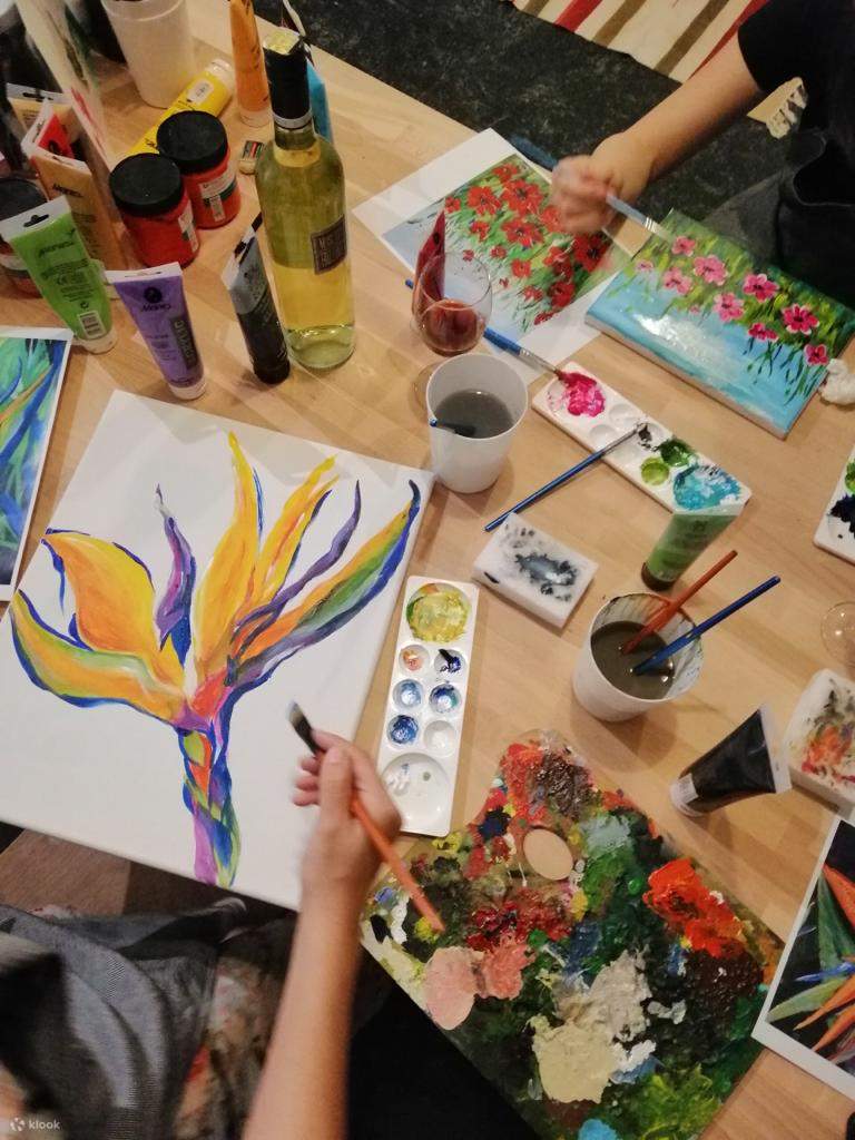 Selangor Paint and Sip by Tapir Place Klook Indonesia