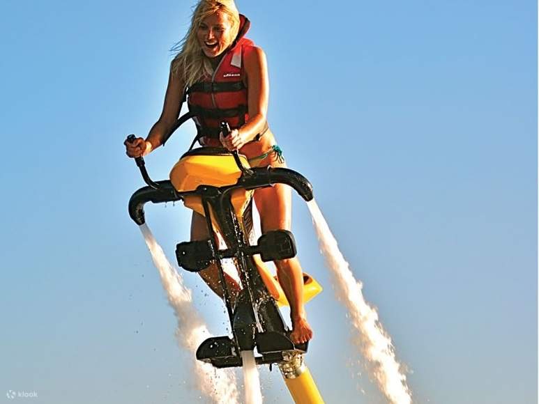 Water thrusting jet bike best sale